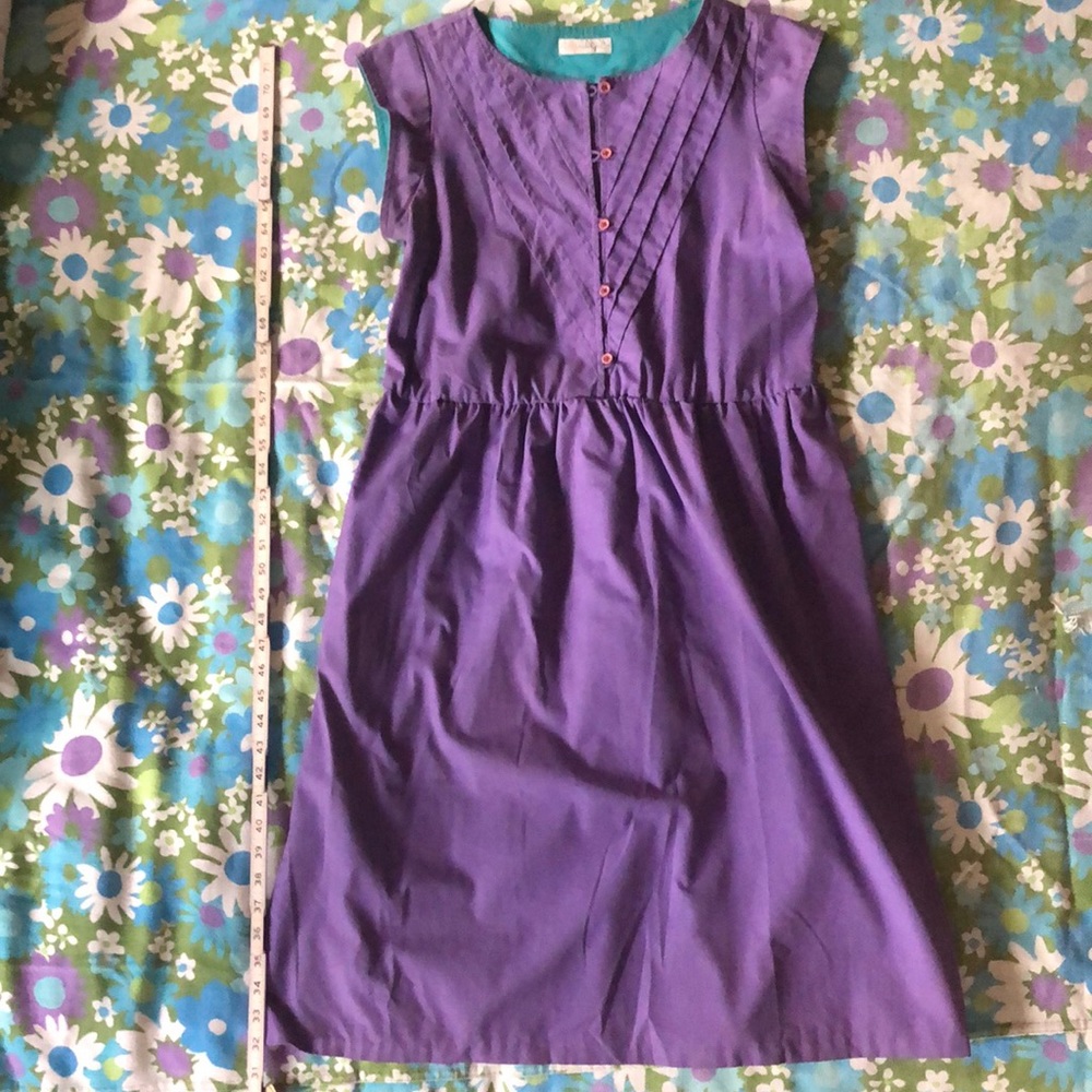60s Purple sundress
